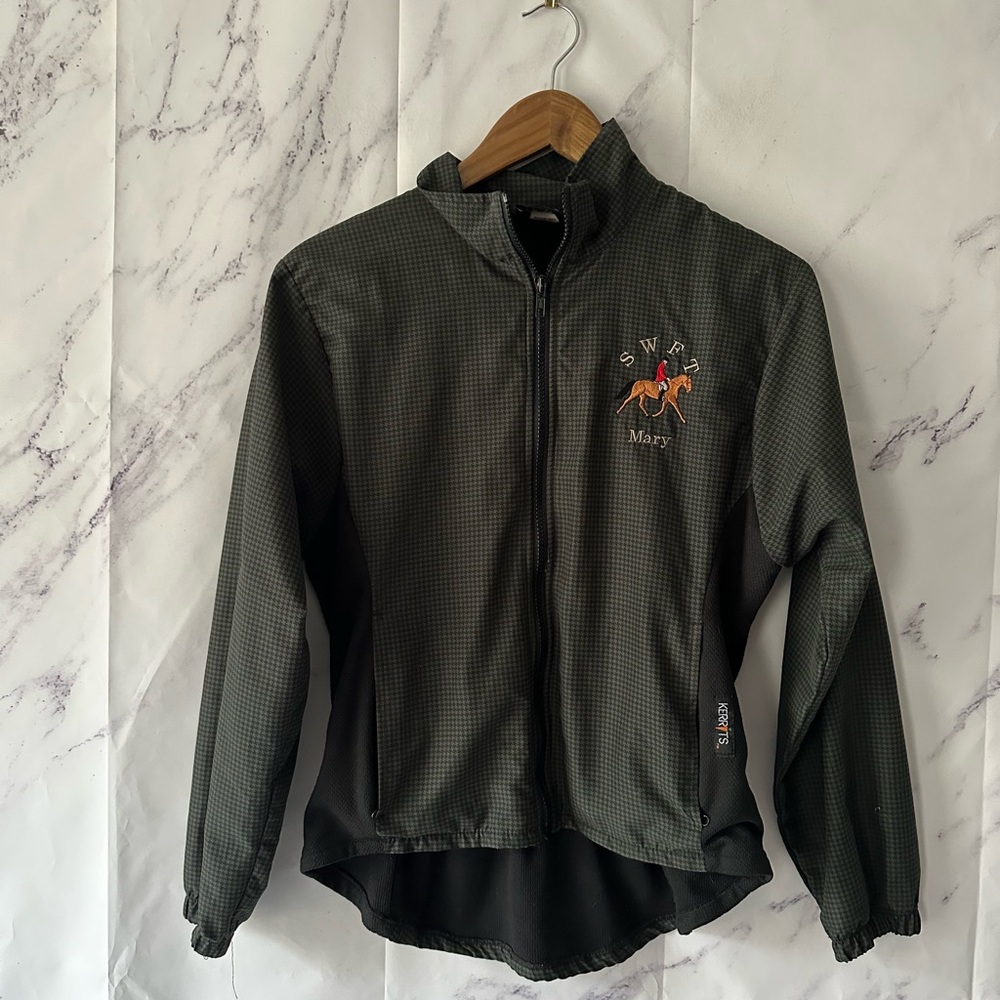 VTG 90s ON COURSE HORSE RIDERS JACKET WOMENS MEDIUM MADE IN USA